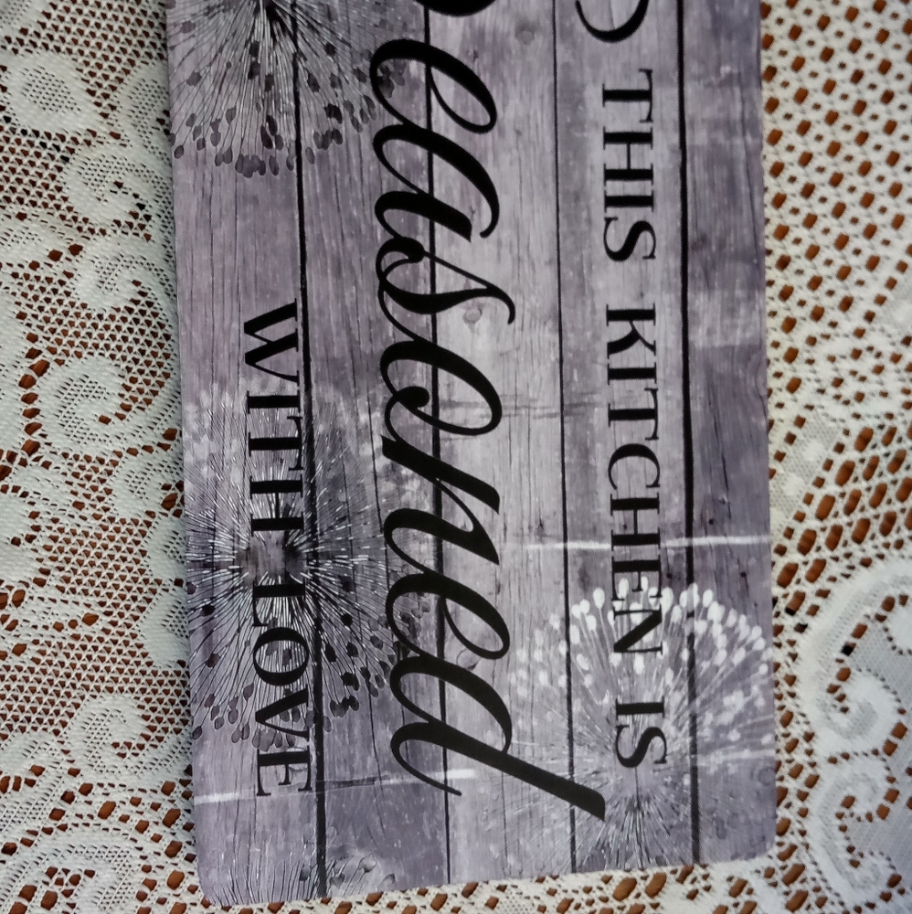 Kitchen signs